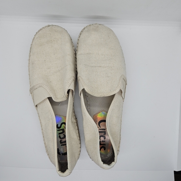 Circus by Sam Edelman Christina Platform Espadrilles beige size 9M - Picture 5 of 8